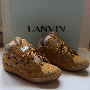 Lanvin Curb Sneakers